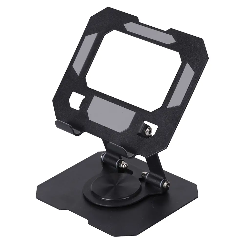 Kooper Ρυθμιζόμενη Βάση Tablet από Ανθρακούχο Χάλυβα με Περιστροφή, Μαύρη - Kooper 5920982