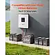 VEVOR 4000W Υβριδικός Ηλιακός Μετατροπέας, 24V DC σε 230V AC, Καθαρό Ημίτονο, Με Ενσωματωμένο 120A MPPT και WiFi, Για Μπαταρίες Μολύβδου & Λιθίου - Εκτός Δικτύου LWNKYTJGP2308WYMP001V7