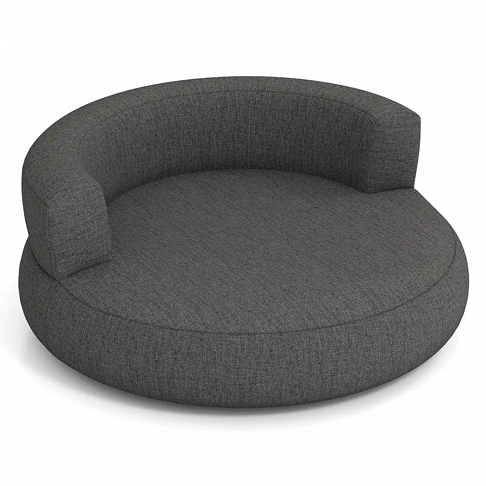 Costway Καναπές Φουσκωτός Lounger με Αποσπώμενο Κάλυμμα, Ευρύχωρη Επιφάνεια Ξαπλώματος σε Γκρι Χρώμα 61 x 164 x 160 cm HV10823GR