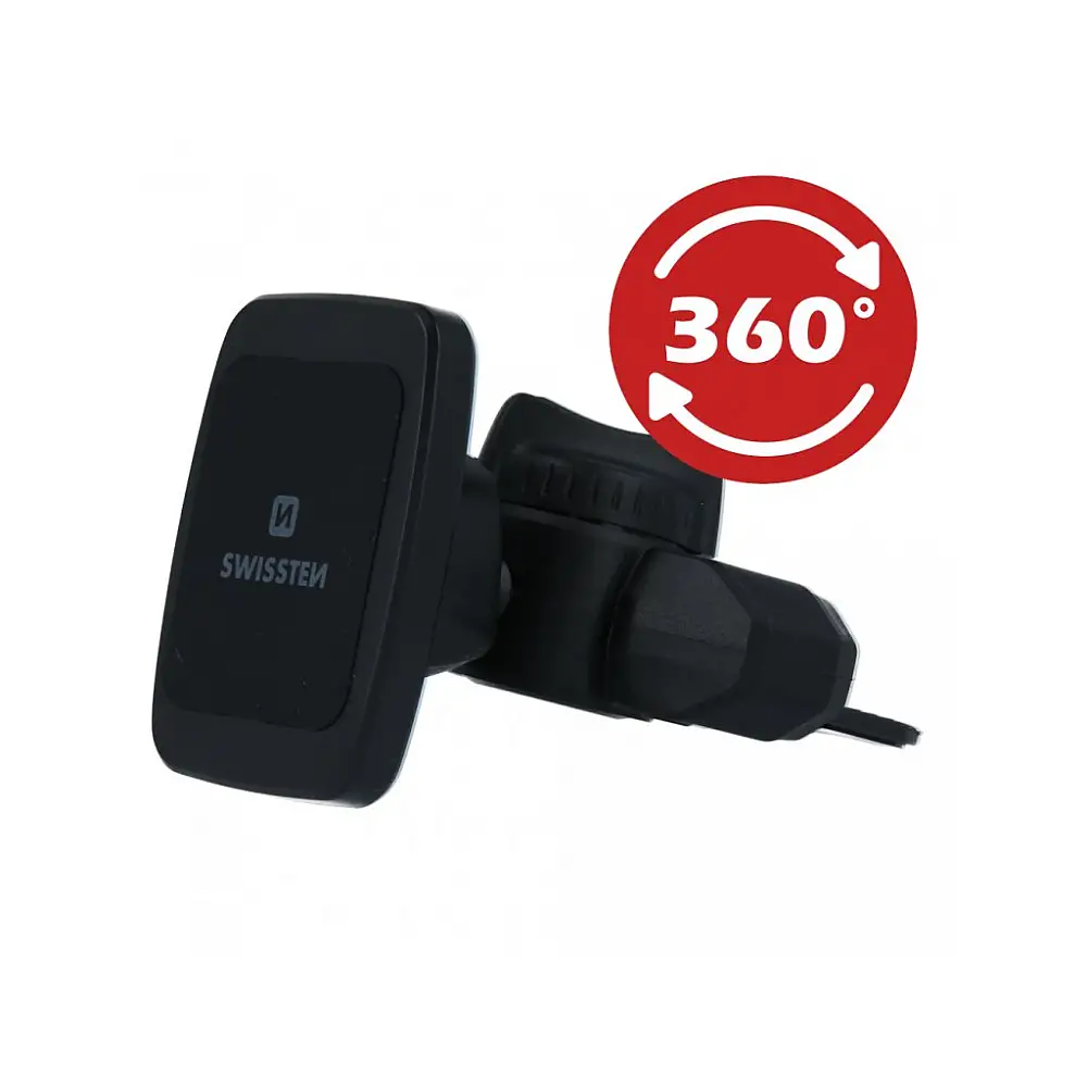 SWISSTEN Μαγνητική Βάση Ταμπλέτας S-Grip M5-CD1 για CD Οδηγούς 8595217454583