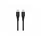 SWISSTEN Καλώδιο Δεδομένων TPE USB-C/USB-C Power Delivery 5A (100 W) 1,5 m, Μαύρο 8595217487109