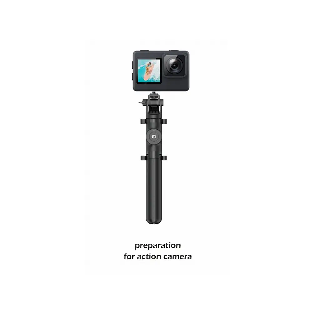 SWISSTEN Tηλεσκοπικό Τρίποδο Selfie Stick PRO Bluetooth 8595217478879