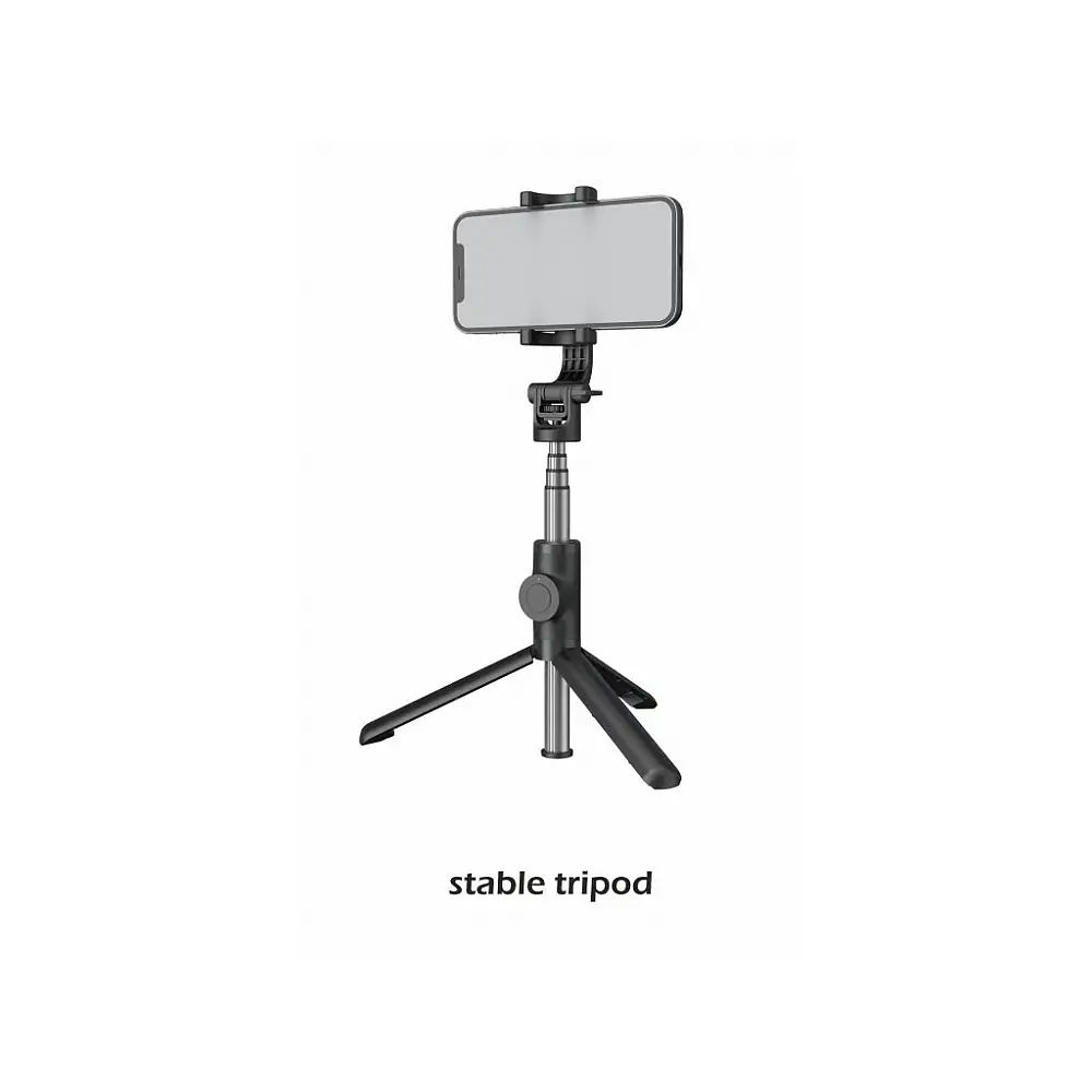 SWISSTEN Tηλεσκοπικό Τρίποδο Selfie Stick PRO Bluetooth 8595217478879