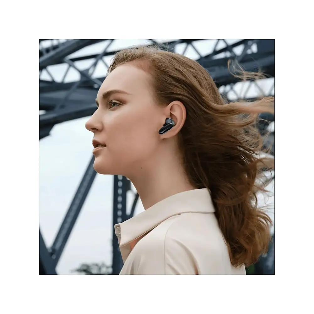 SWISSTEN Ασύρματα Ακουστικά Bluetooth TWS SONIC Μαύρο 8595217488298