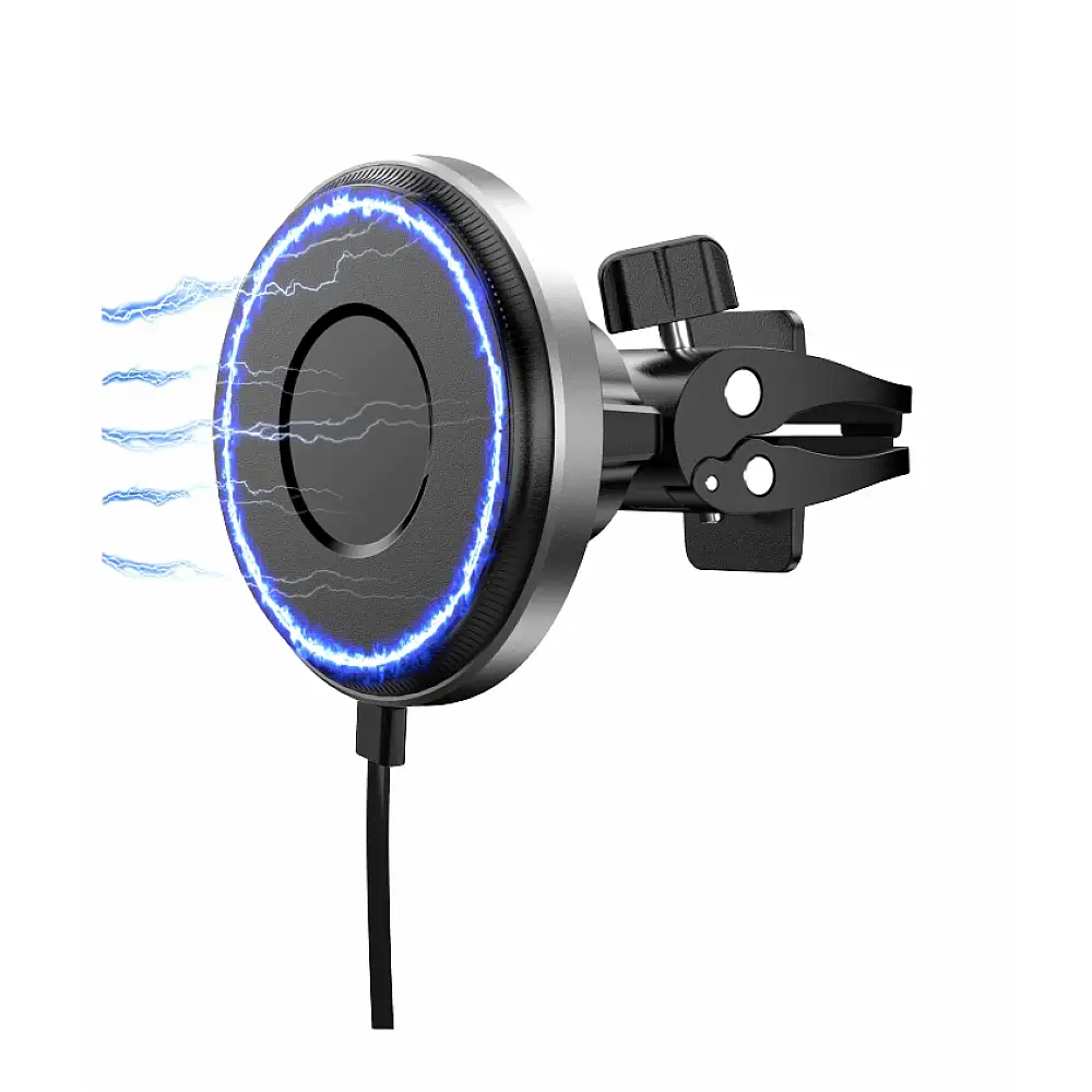 iPEAX Ασύρματη Φόρτιση Αυτοκινήτου Βάση Holdex Pro Μαύρο 8595217492226