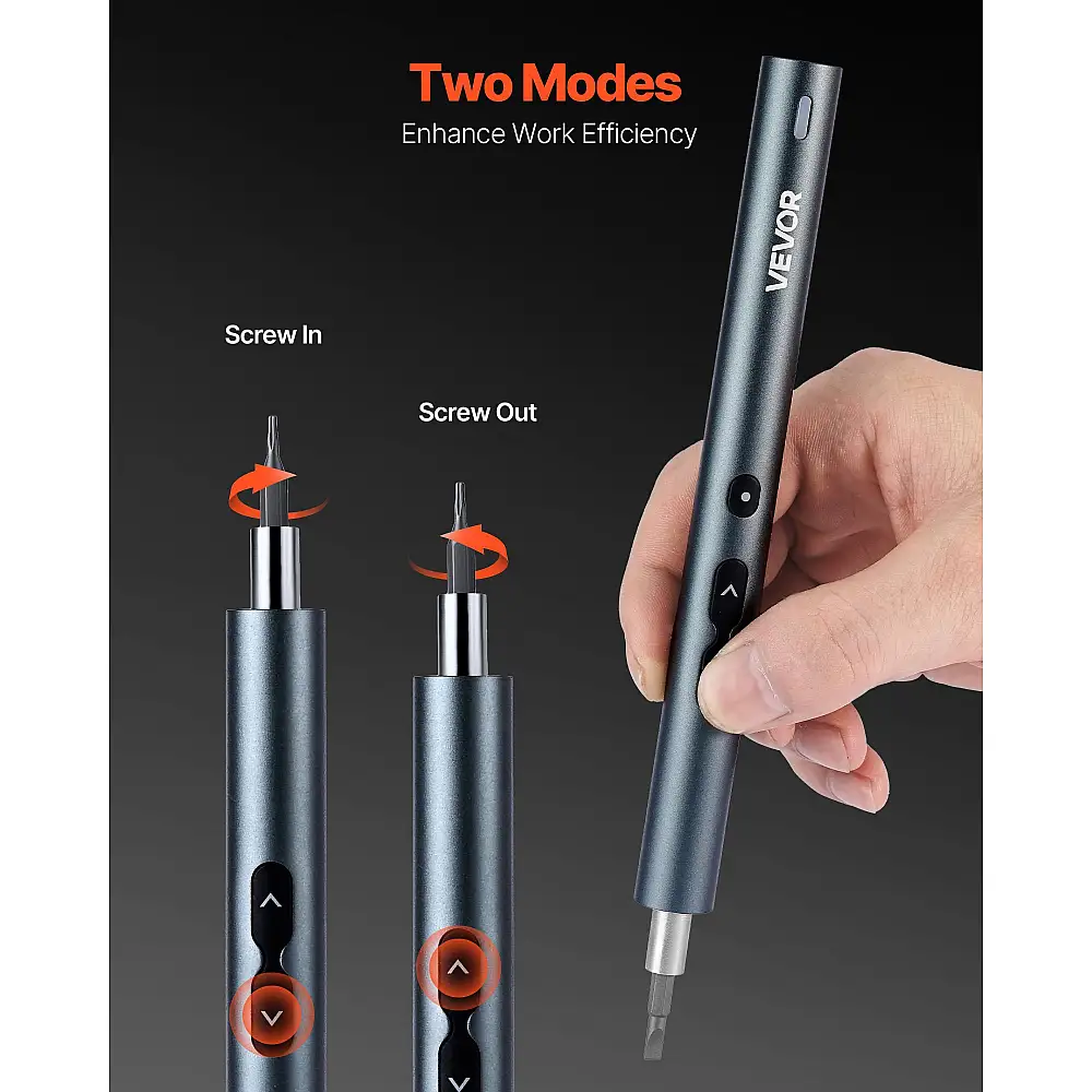 VEVOR Ηλεκτρικό Κατσαβίδι Ακριβείας με 48 Μύτες για Επισκευές Συσκευών DDLSD4V350MAY238C001V9