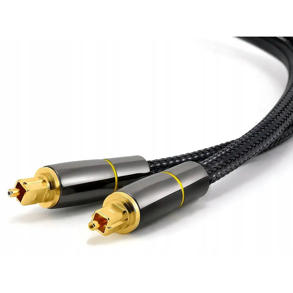 Verk Group 3m Οπτικό Καλώδιο Toslink Digital HQ με Επίχρυσες Ακροδέκτες 5907451371022