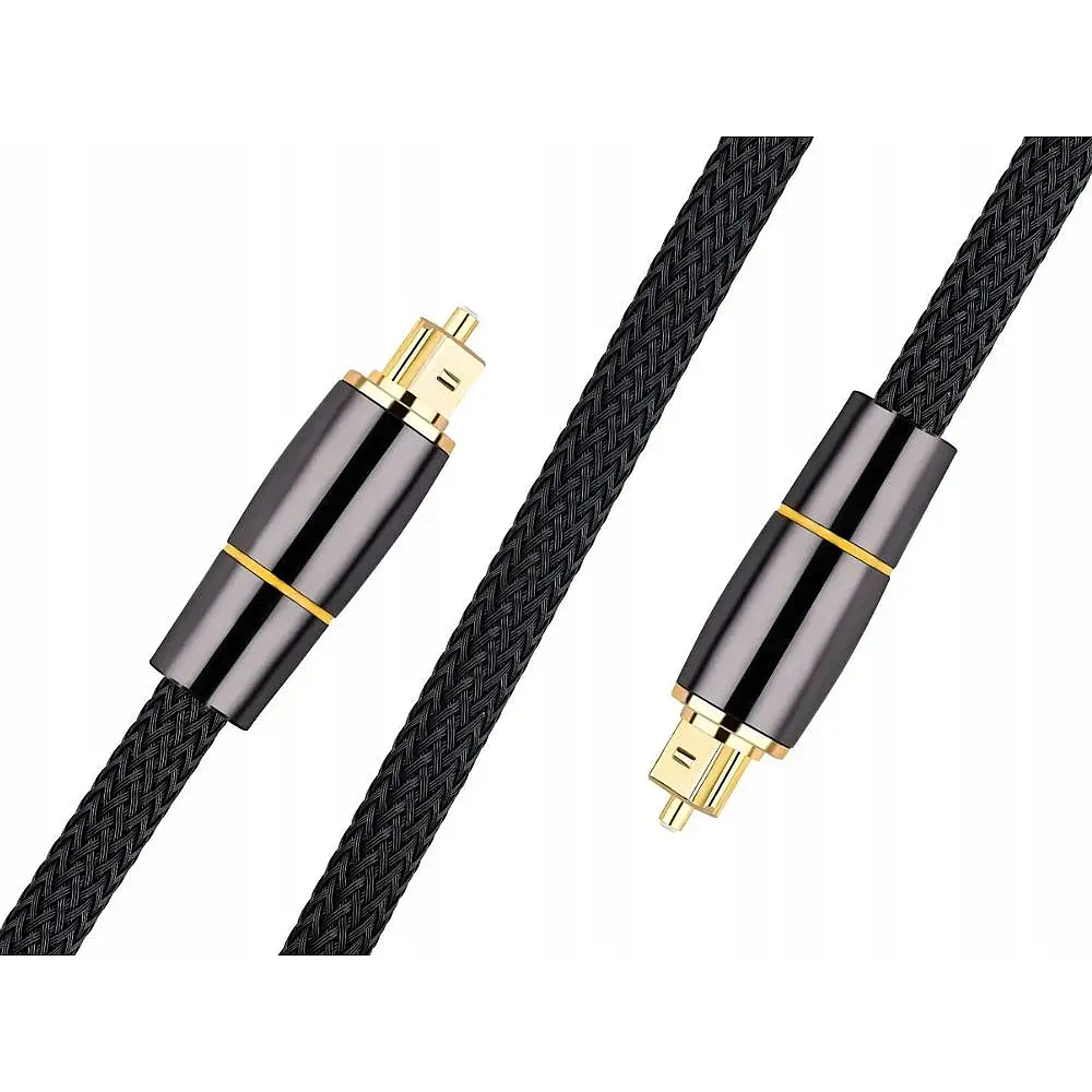 Verk Group 3m Οπτικό Καλώδιο Toslink Digital HQ με Επίχρυσες Ακροδέκτες 5907451371022