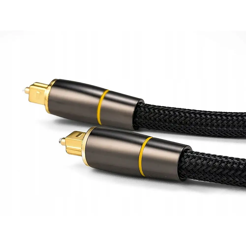 Verk Group 3m Οπτικό Καλώδιο Toslink Digital HQ με Επίχρυσες Ακροδέκτες 5907451371022