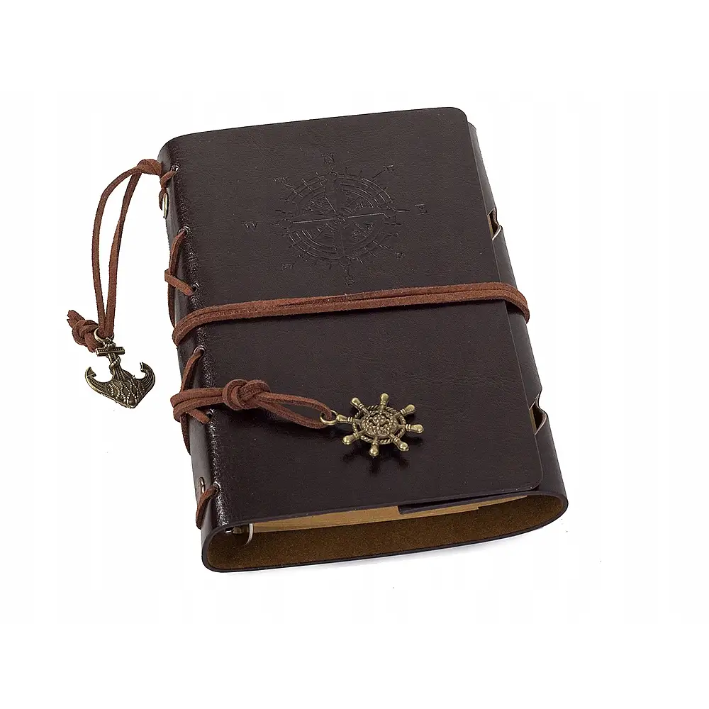 Verk Group Retro Vintage Ημερολόγιο Ταξιδιώτη από Οικολογικό Δέρμα 5907451322697