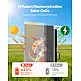 VEVOR Πτυσσόμενο Ηλιακό Πάνελ 200W με Σκελετό, Υψηλής Απόδοσης Μονοκρυσταλλικό Φορητό Φορτιστής με 30A PWM Ελεγκτή & MC4, IP67 Αδιάβροχο για Κατασκηνώσεις, Πεζοπορίες, RV Ταξίδια ZDDKTYNB12005TKXJ001V2
