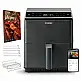 Cosori Φριτέζα Αέρος 6.4lt Dual Blaze Chef Edition Air Fryer 1700W με Wi-Fi Μαύρο CAF-P681S-KEUR