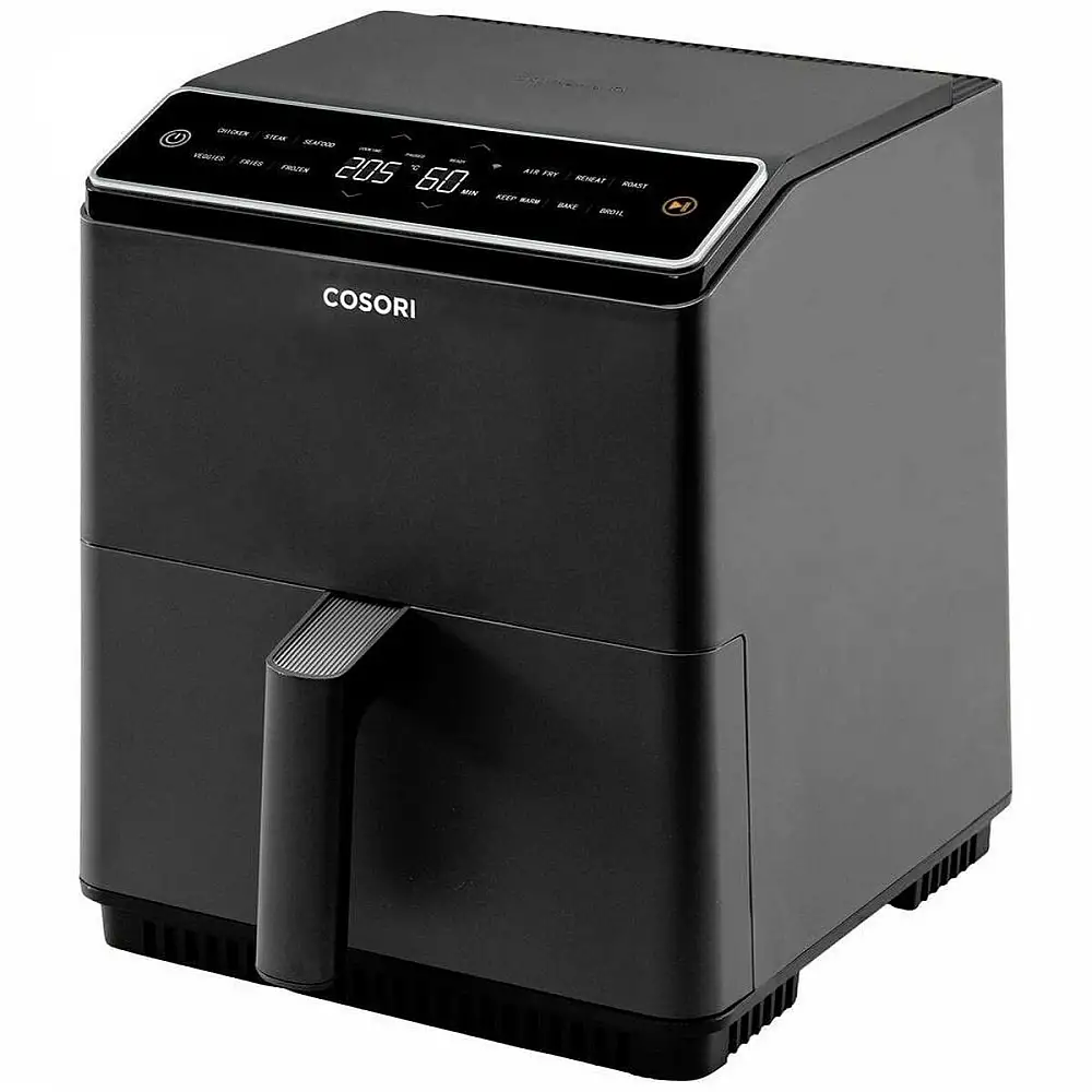 Cosori Φριτέζα Αέρος 6.4lt Dual Blaze Chef Edition Air Fryer 1700W με Wi-Fi Μαύρο CAF-P681S-KEUR