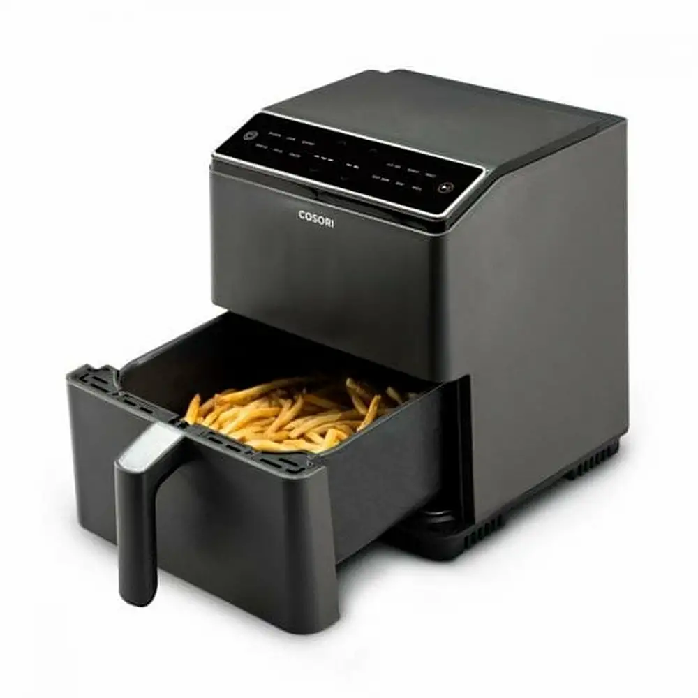 Cosori Φριτέζα Αέρος 6.4lt Dual Blaze Chef Edition Air Fryer 1700W με Wi-Fi Μαύρο CAF-P681S-KEUR