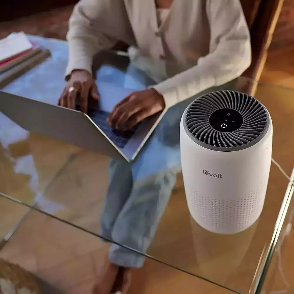 Levoit Core Mini-P Αεροκαθαριστής 7W για Χώρους 17m² Λευκός LAP-C161-WEU