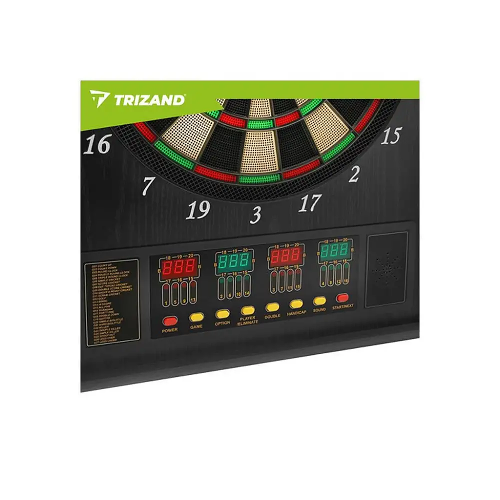 Trizand Σετ Ηλεκτρονικών Βελών Dart 27 Παιχνίδια, 243 Παραλλαγές 27046