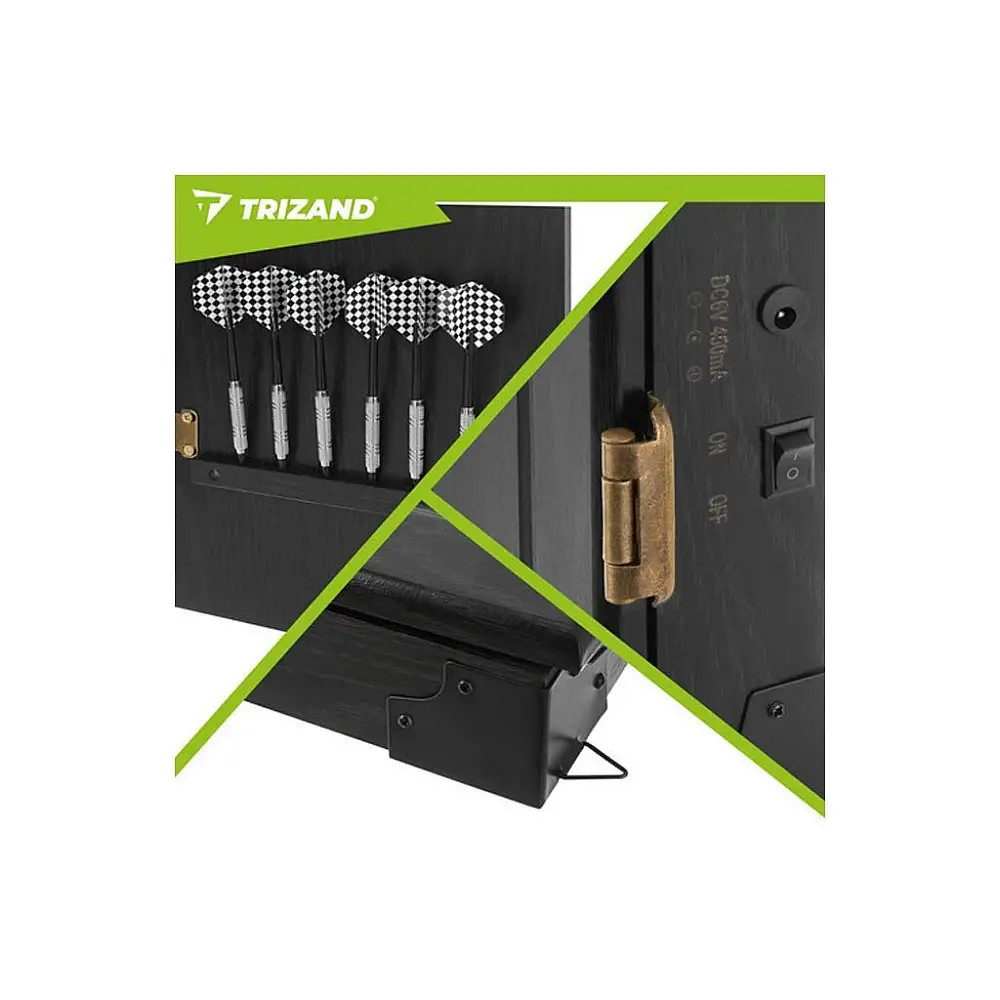 Trizand Σετ Ηλεκτρονικών Βελών Dart 27 Παιχνίδια, 243 Παραλλαγές 27046