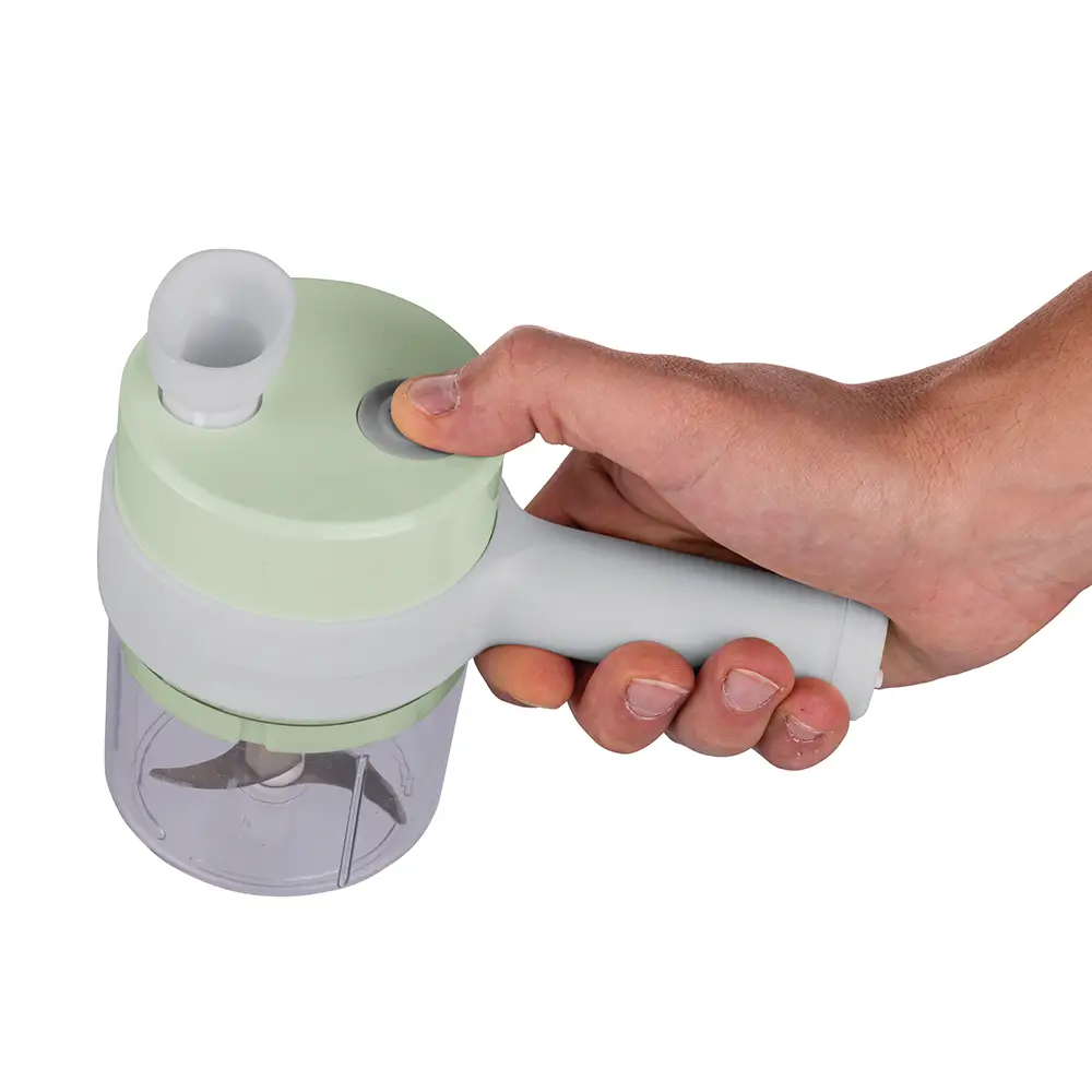 Kooper Πολυχρηστικός Θρυμματιστής USB 3 σε 1, Mister Chop Λευκός 5919101