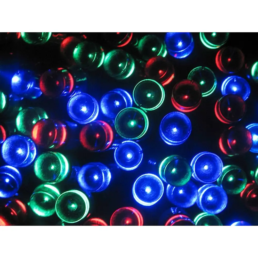 Verk Group Πολύχρωμα LED Φώτα Χριστουγεννιάτικου Δέντρου 200 LED με 8 Προγράμματα 5907451366769