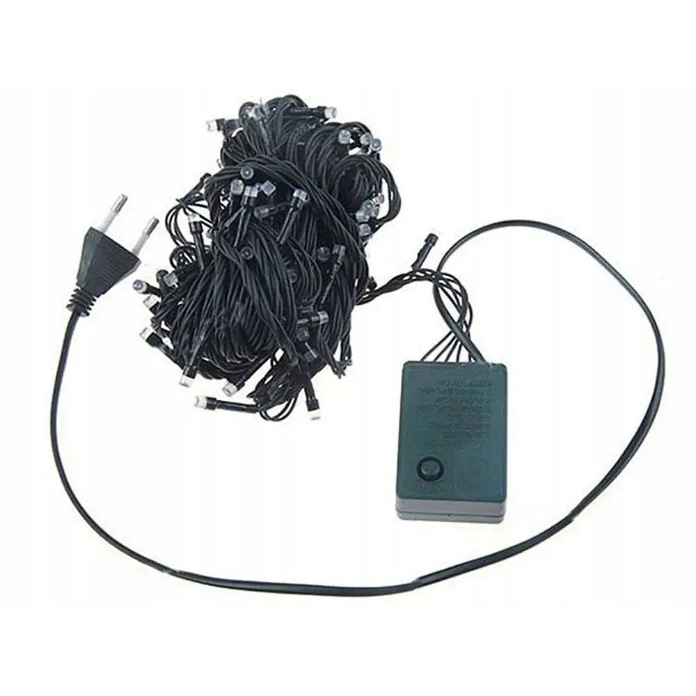 Verk Group Πολύχρωμα LED Φώτα Χριστουγεννιάτικου Δέντρου 200 LED με 8 Προγράμματα 5907451366769