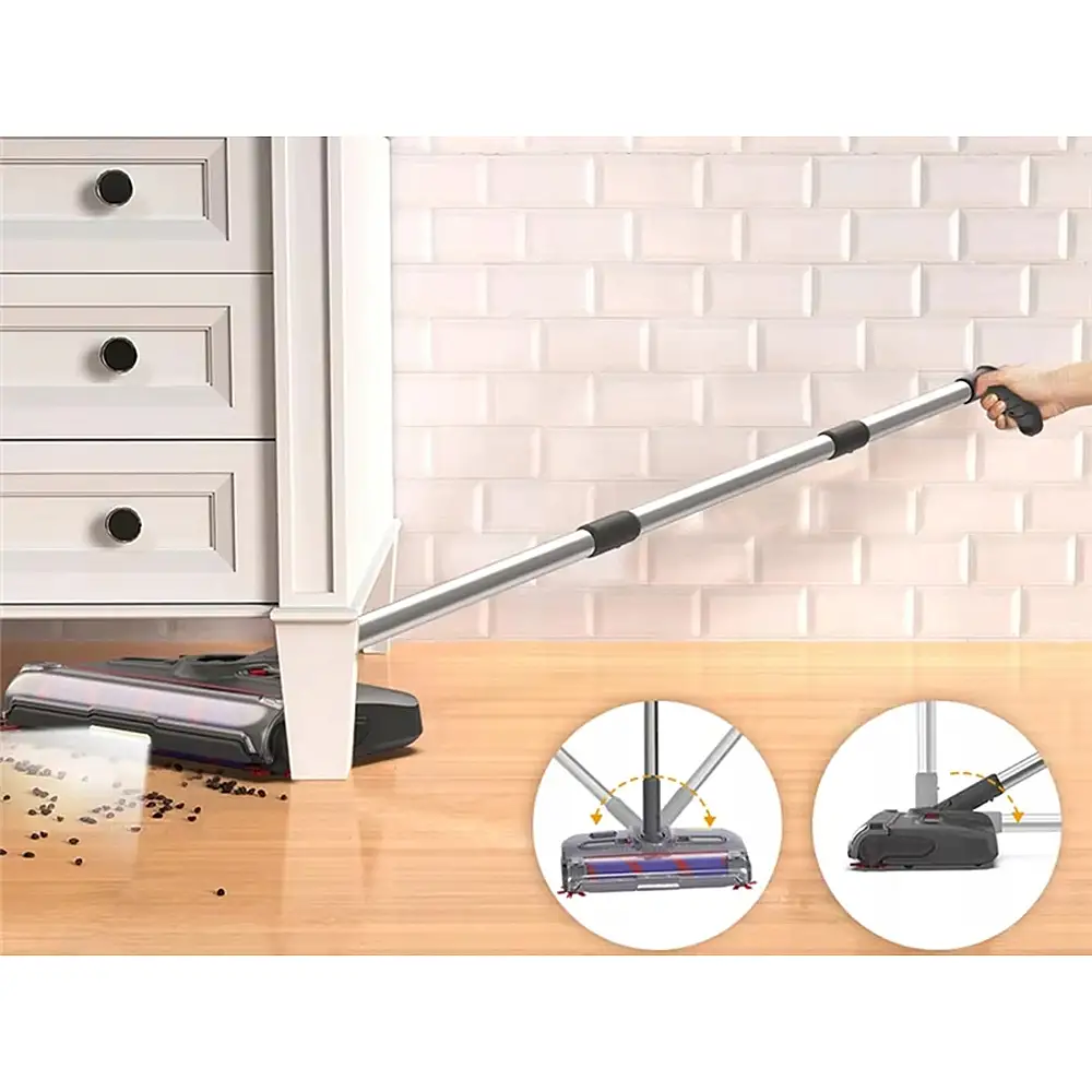 Verk Group Κορυφαία Ασύρματη Σκούπα Χειρός με Περιστρεφόμενη Βούρτσα KAŚKA 5907451377284