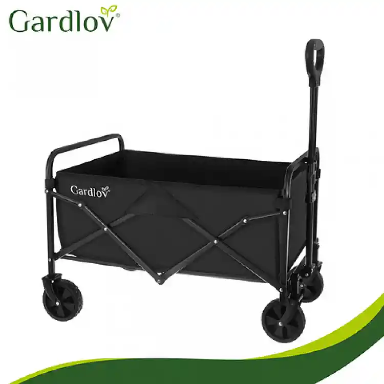 Gardlov Πτυσσόμενο καρότσι κήπου 90L, 100kg, με 4 τροχούς – Ελαφρύ και εύκολο στη μεταφορά 27542