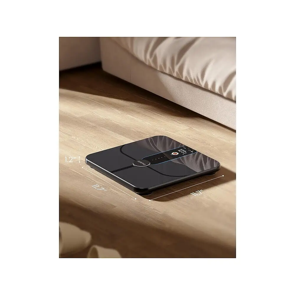 Renpho Ψηφιακή Ζυγαριά με Λιπομετρητή Μαύρη R-A031