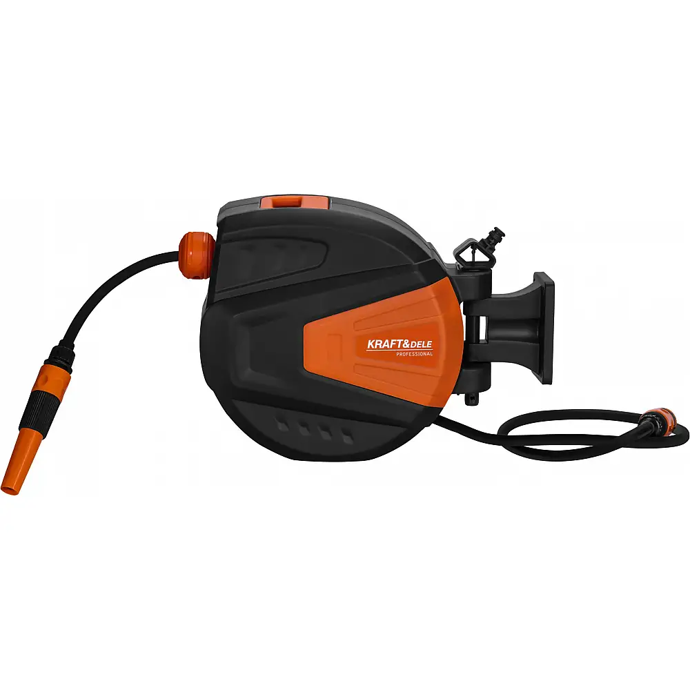 Kraft&Dele Αυτόματη Ανέμη με Λάστιχο Ποτίσματος 10m + 1m (5/16") KD-2150