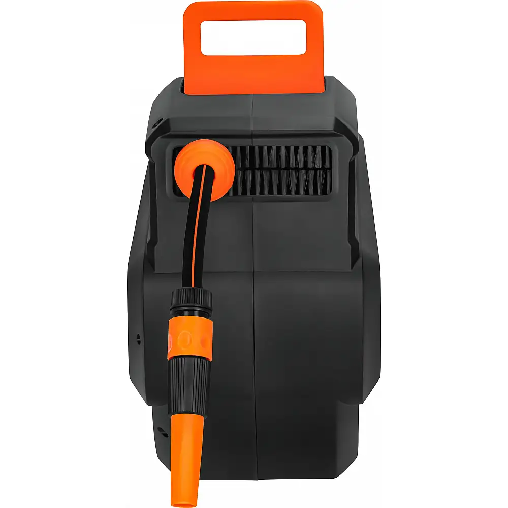 Kraft&Dele Αυτόματη Ανέμη Τοίχου με Λάστιχο Ποτίσματος 20m + 2m (1/2") KD-2152