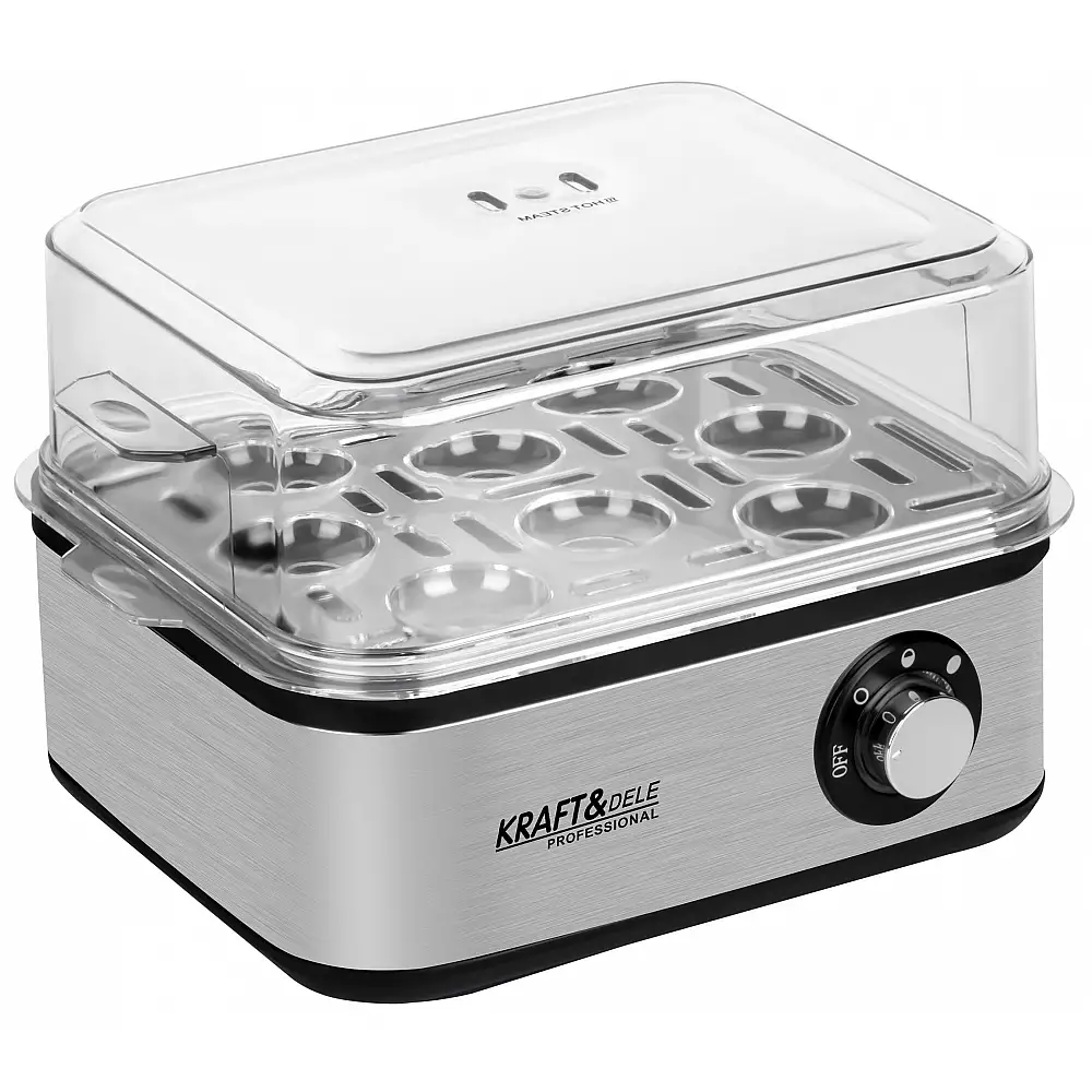 Kraft&Dele Ηλεκτρικός Βραστήρας Αυγών 350W, για 7 Αυγά KD-4118