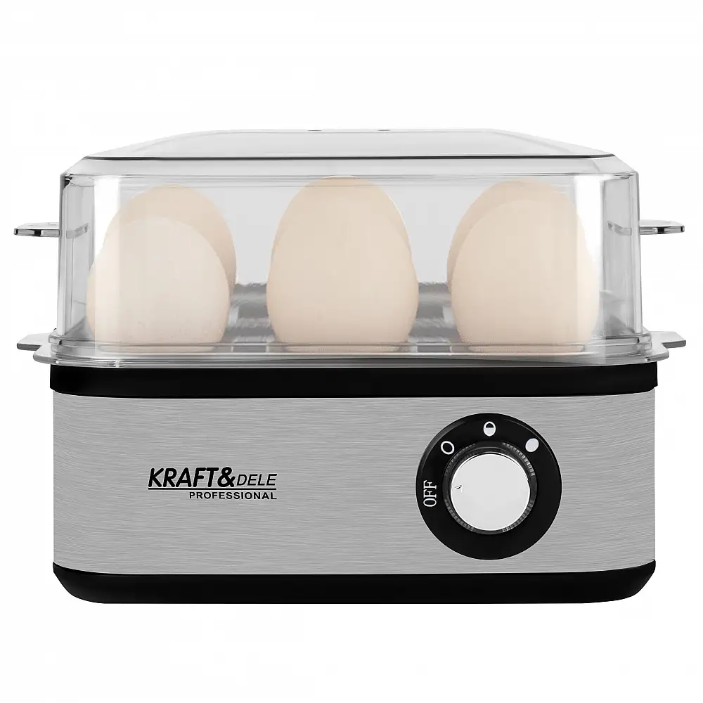 Kraft&Dele Ηλεκτρικός Βραστήρας Αυγών 350W, για 7 Αυγά KD-4118