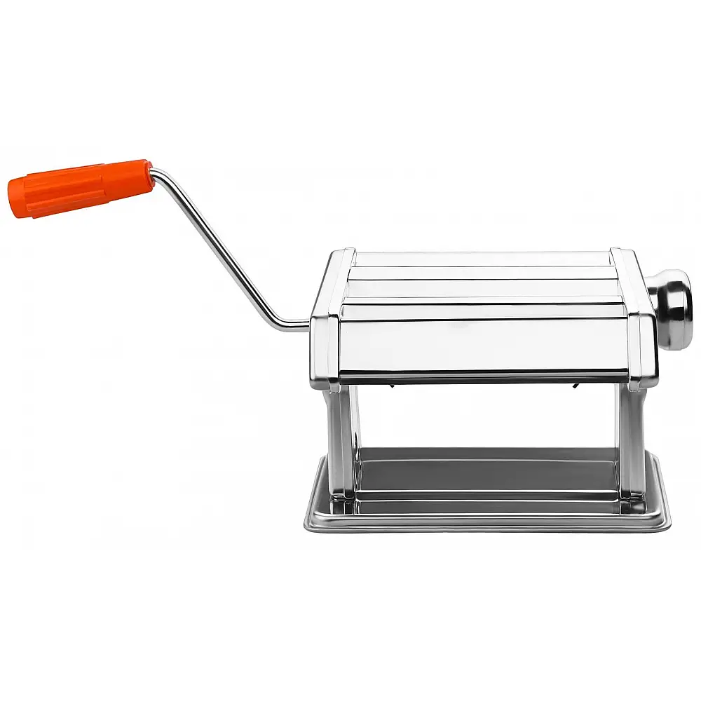 Kraft&Dele Χειροκίνητη Μηχανή Ζυμαρικών από Ανοξείδωτο Ατσάλι με Ρυθμιζόμενο Πάχος και 2 Τύπους Κοπής KD-4126
