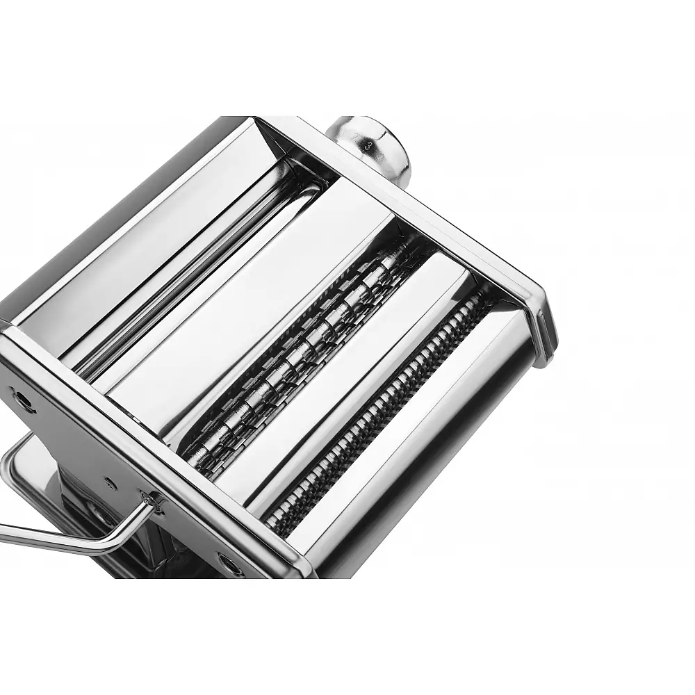 Kraft&Dele Χειροκίνητη Μηχανή Ζυμαρικών από Ανοξείδωτο Ατσάλι με Ρυθμιζόμενο Πάχος και 2 Τύπους Κοπής KD-4126