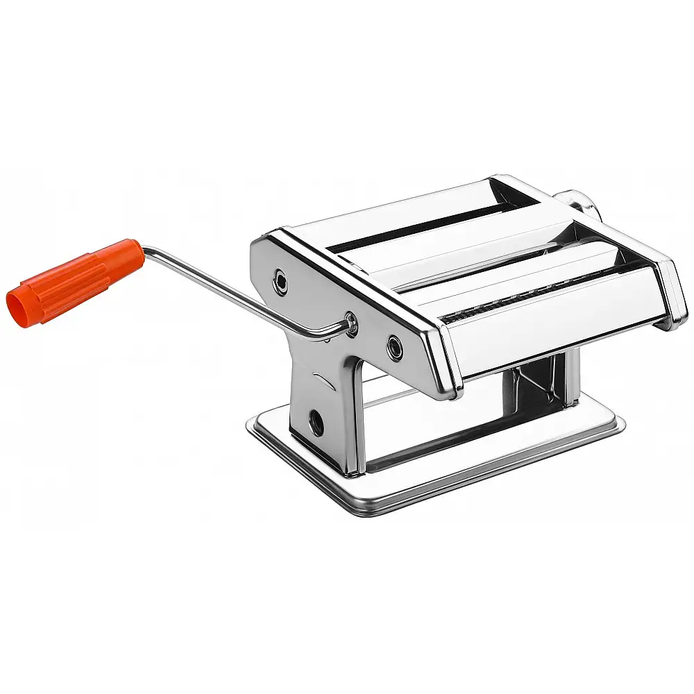 Kraft&Dele Χειροκίνητη Μηχανή Ζυμαρικών από Ανοξείδωτο Ατσάλι με Ρυθμιζόμενο Πάχος και 2 Τύπους Κοπής KD-4126
