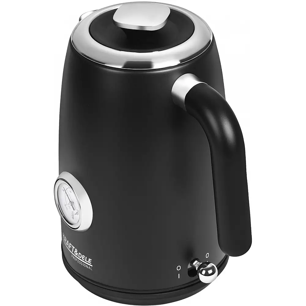 Kraft&Dele Ηλεκτρικός Βραστήρας 1lt 2200W με Περιστρεφόμενη Βάση 360° KD-4153