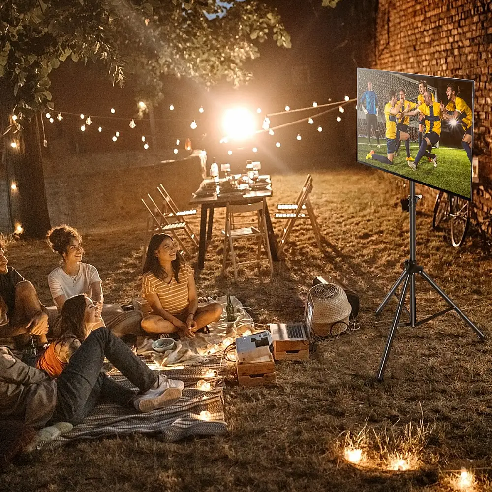 Costway Ρυθμιζόμενη Βάση Τηλεόρασης για 21–47 ίντσες Plasma/LCD/LED έως 35 kg TL35850