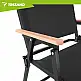 Trizand Πτυσσόμενη Καρέκλα Κήπου και Camping Μαύρη 75,5 x 58,5 x 53,5 cm έως 120 kg 27552
