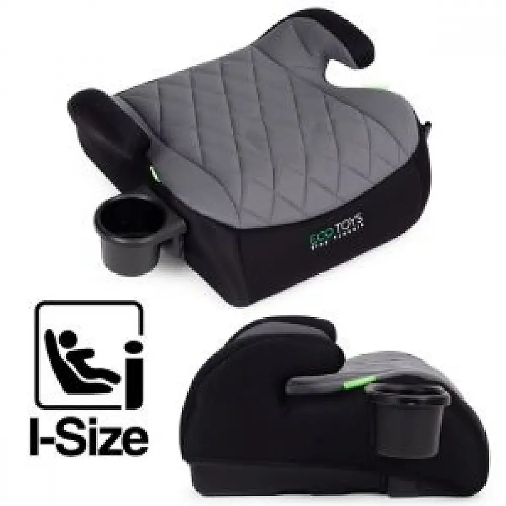 ECOTOYS Παιδικό κάθισμα αυτοκινήτου i-SIZE για ύψος 125-150 cm με υποδοχή για ποτήρι ECOTOYS RDCF04