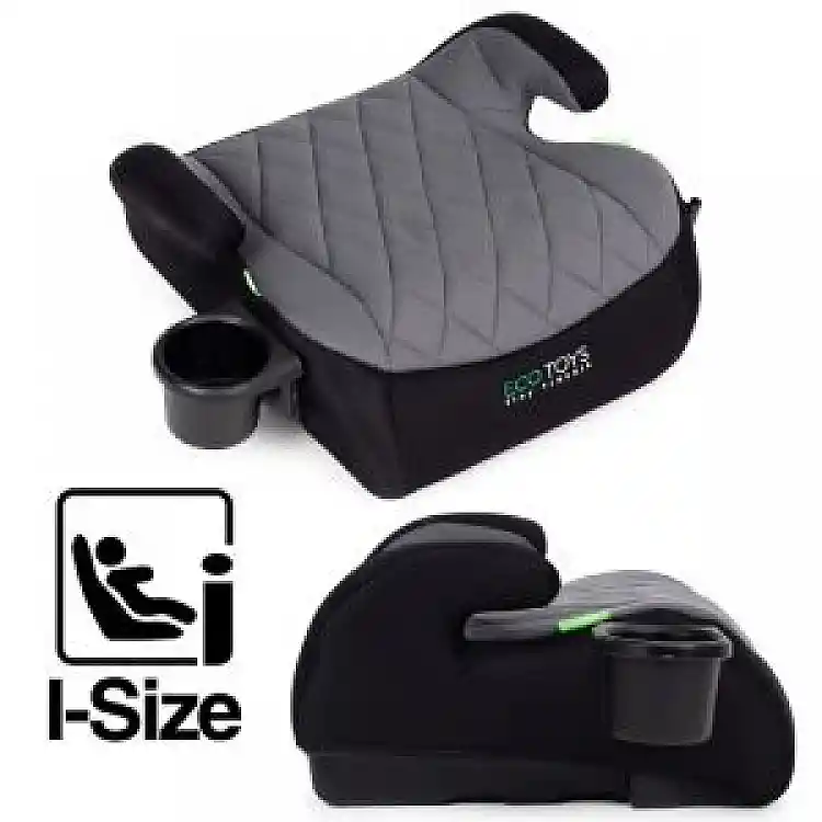 ECOTOYS Παιδικό κάθισμα αυτοκινήτου i-SIZE για ύψος 125-150 cm με υποδοχή για ποτήρι ECOTOYS RDCF04