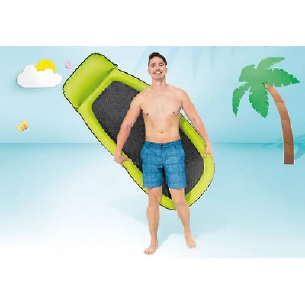 INTEX Δροσιστικό πράσινο στρώμα θαλάσσης με δίχτυ για κολύμπι INTEX 58836 58836-GREEN