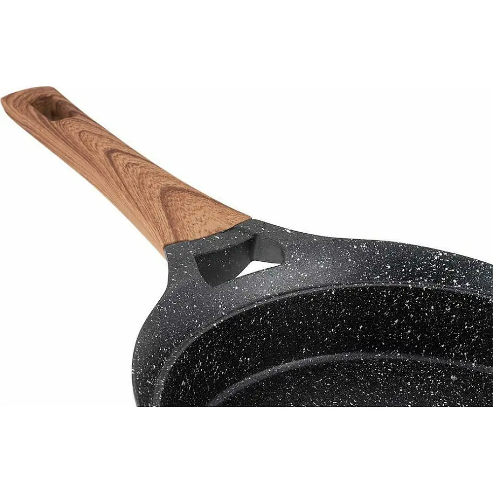 Edenberg Σετ αντικολλητικά μαγειρικά σκεύη 15 τμχ σε μαύρο χρώμα, από χυτοπρεσαριστό αλουμίνιο, γιά όλες τις εστίες EB-9184