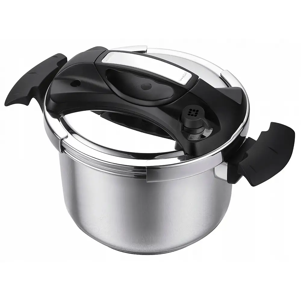 Edenberg Ανοξείδωτη Χύτρα Ταχύτητας 8L, 24 εκ. για Επαγωγικές Εστίες EB-5743