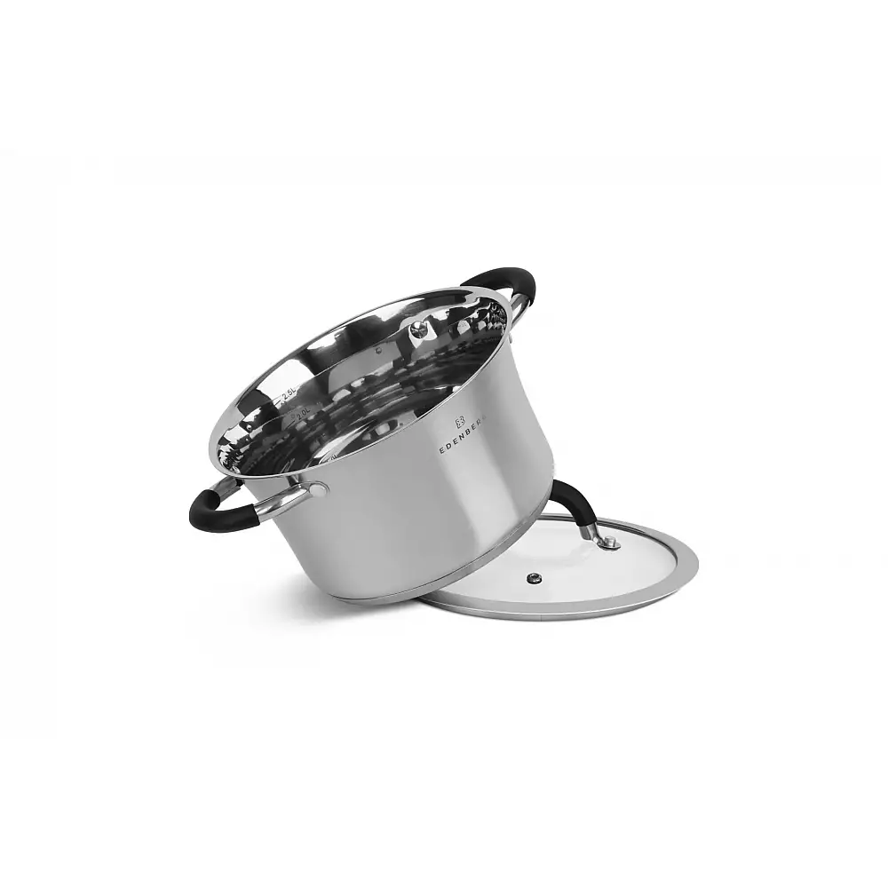 Edenberg Σετ Ανοξείδωτων Σκευών 8 Τεμαχίων EB-2407