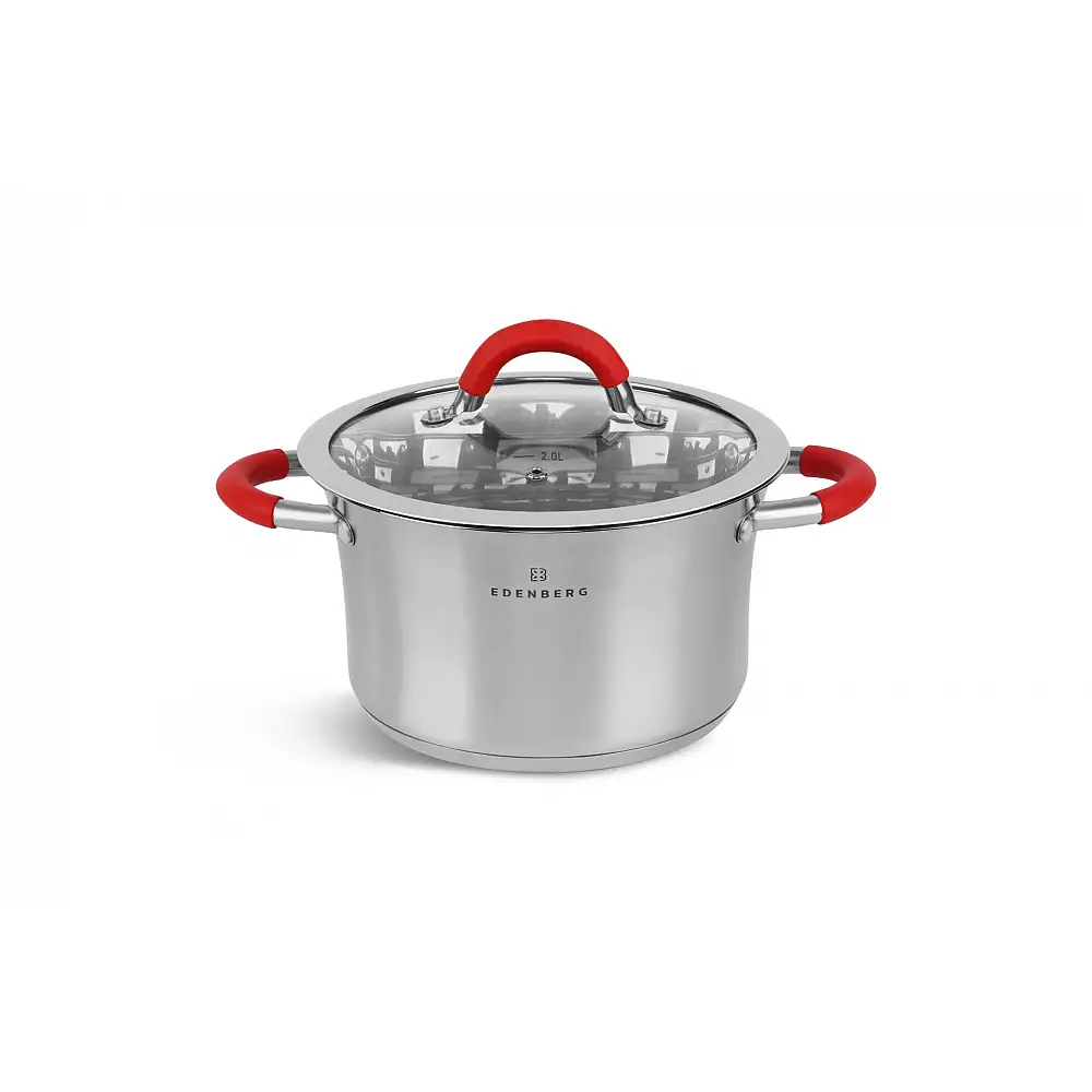 Edenberg Σετ Μαγειρικών Σκευών 8 Τεμαχίων με Τηγάνι EB-2408