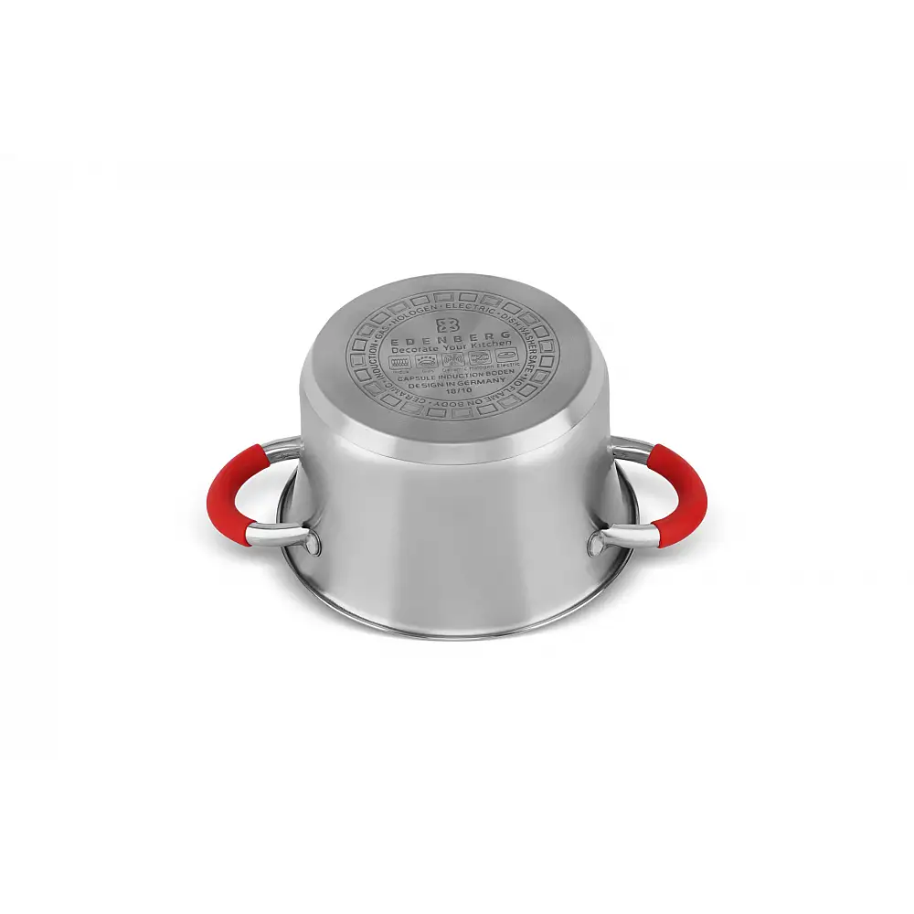 Edenberg Σετ Μαγειρικών Σκευών 8 Τεμαχίων με Τηγάνι EB-2408