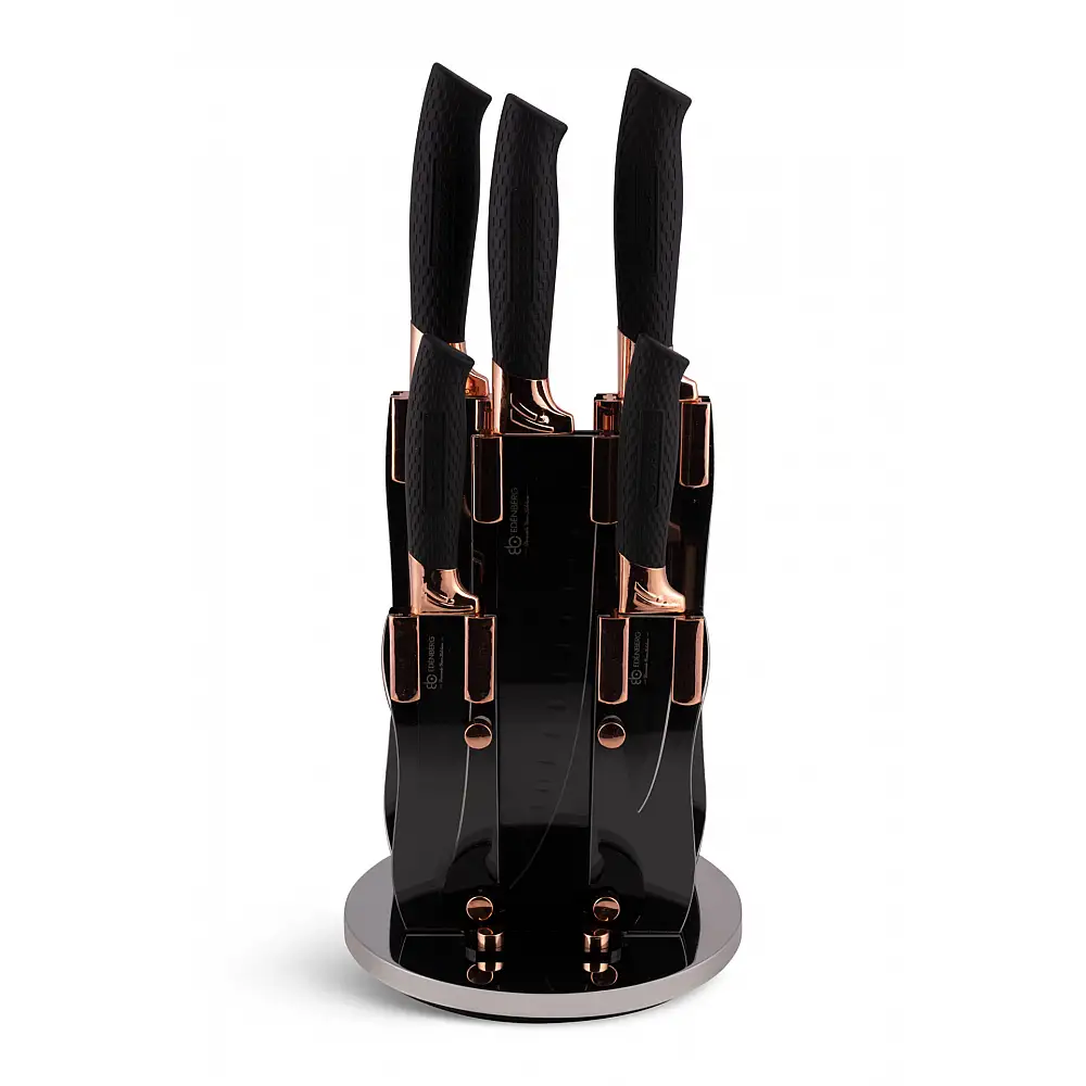 Edenberg Σετ Μαχαιριών 6 Τεμαχίων με Βάση EB-901