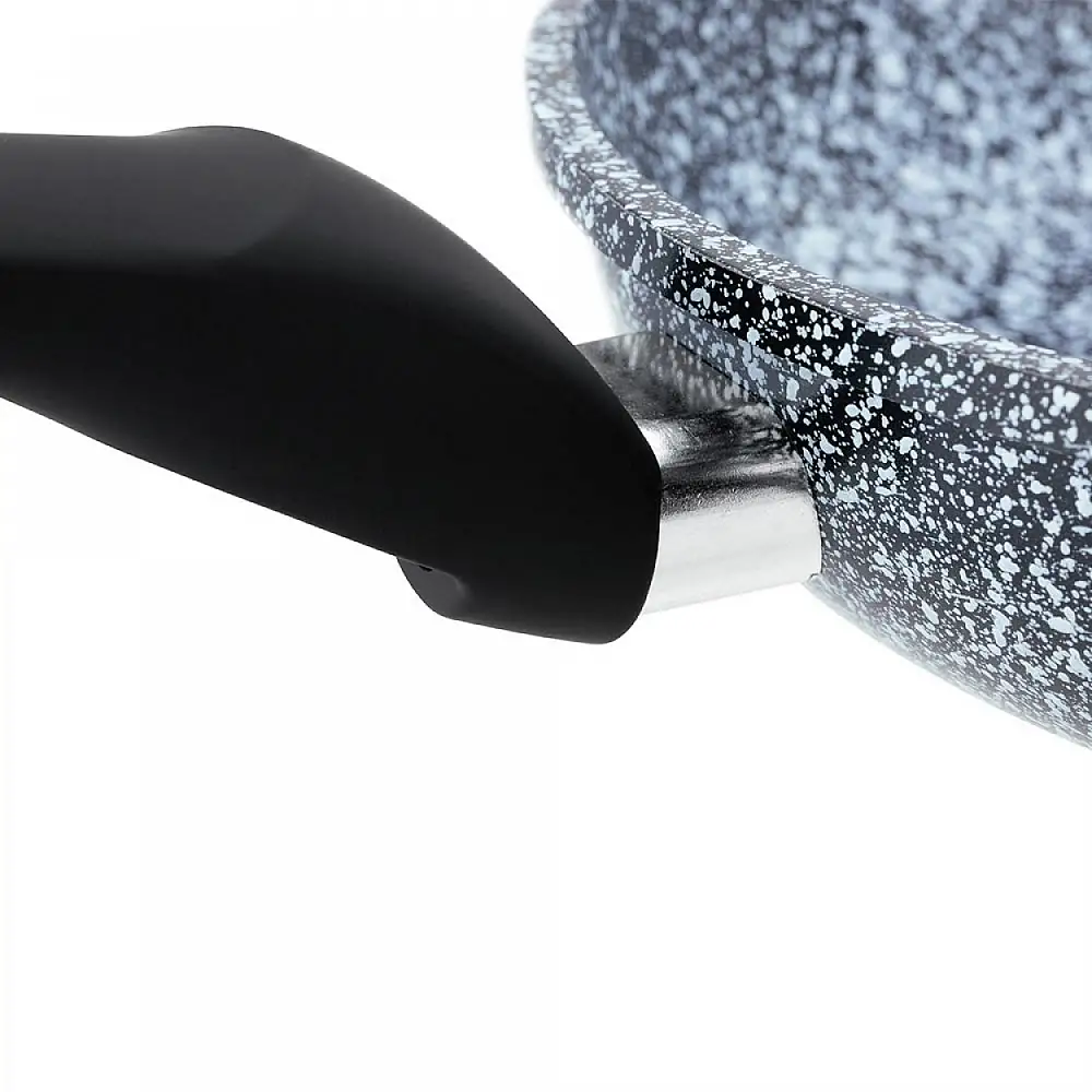 Edenberg Τηγάνι Με Καπάκι από Αλουμίνιο με Επίστρωση από Πέτρα 22cm EB-9165