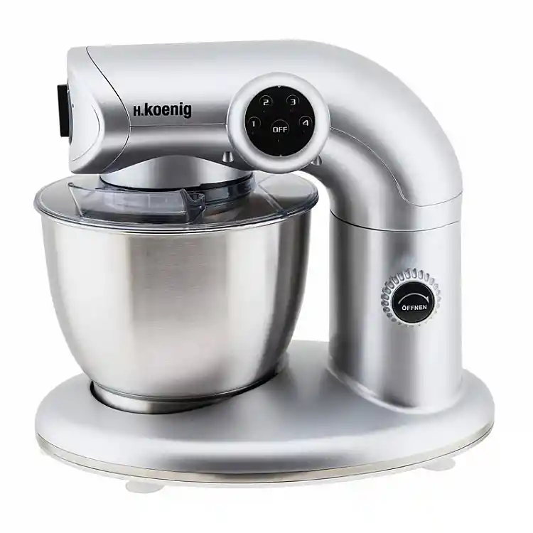 Κουζινομηχανή 1000 W Χρώματος Ασημί H.Koenig KM80 KM80-Silver