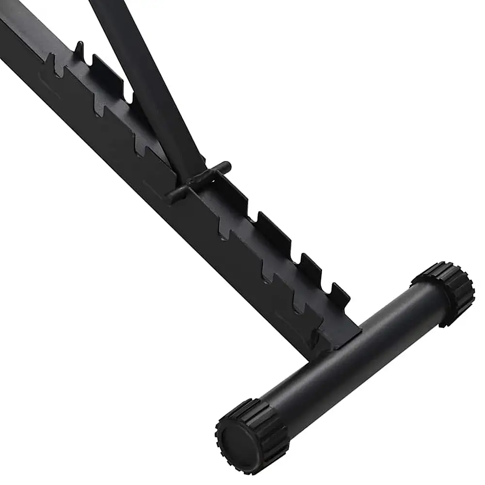 vidaXL Πάγκος Βαρών Μαύρο 131 x 41 x 100 εκ. 42007904
