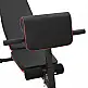 vidaXL Πάγκος Βαρών Μαύρο 131 x 41 x 100 εκ. 42007904